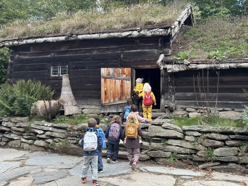 På tur til Frilandsmuseet